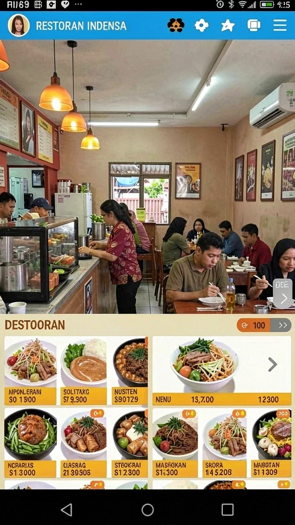 Tampilan grafis yang menakjubkan dan colorful.