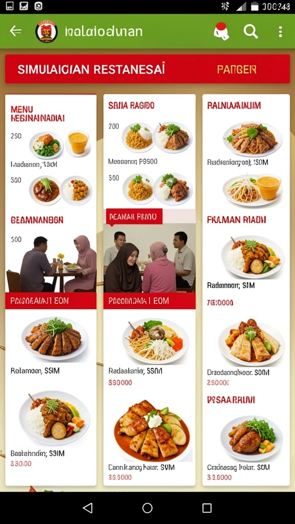 Pengguna dapat menikmati permainan meja dengan grafis yang menawan.