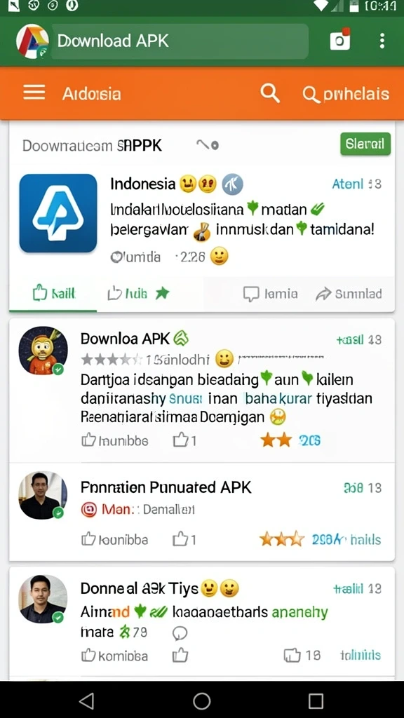 Tampilan awal yang menarik dan mudah dinavigasi.