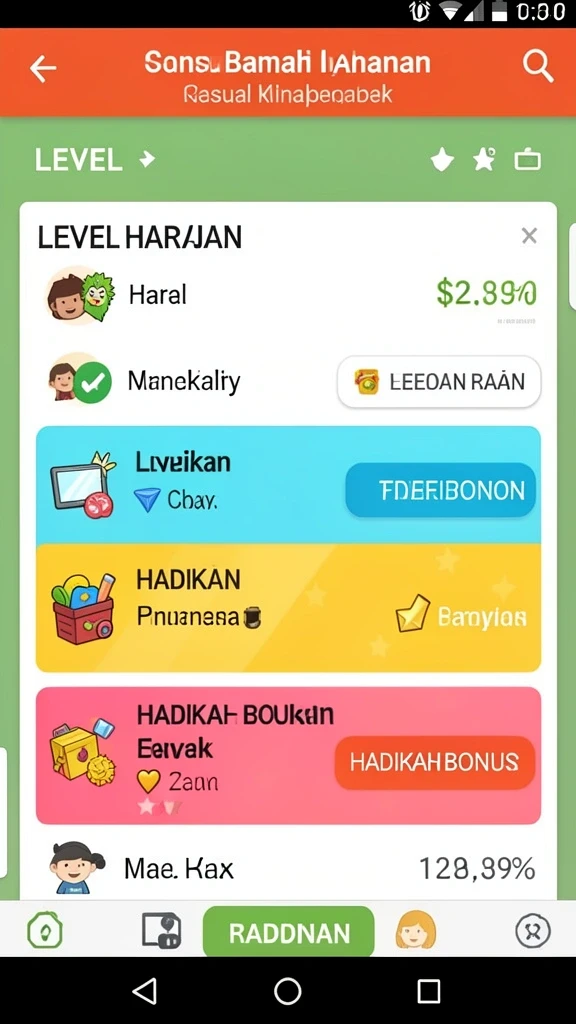 Grafis yang memukau dalam setiap level permainan.