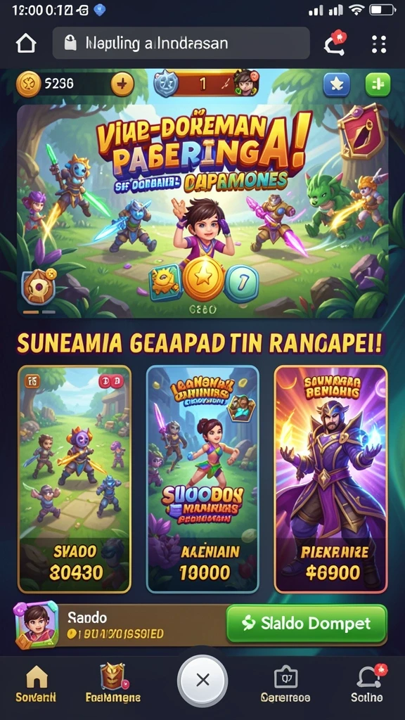Fitur komunitas yang memungkinkan interaksi antar pemain.