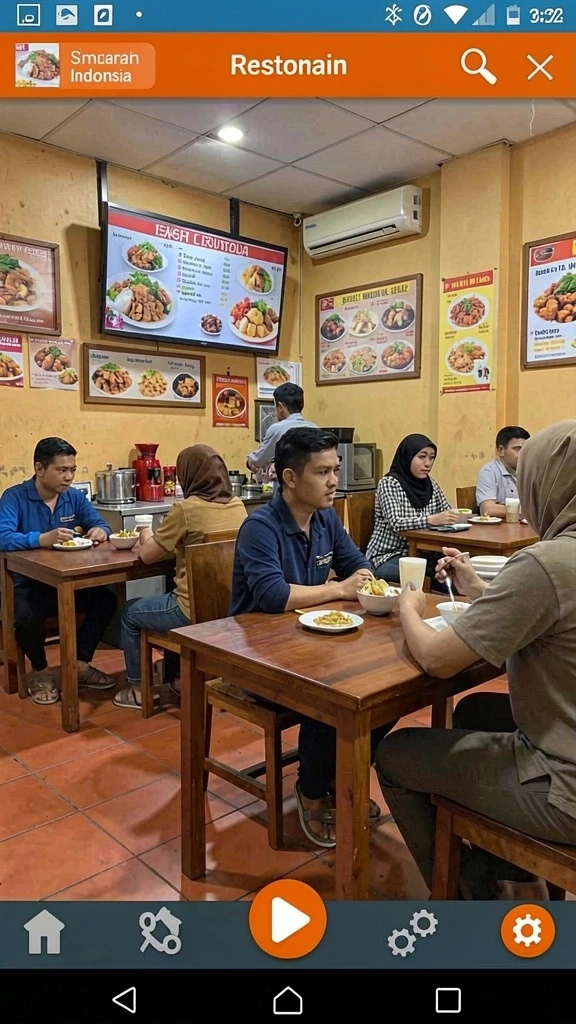 Tampilan grafis yang memukau dan penuh warna.