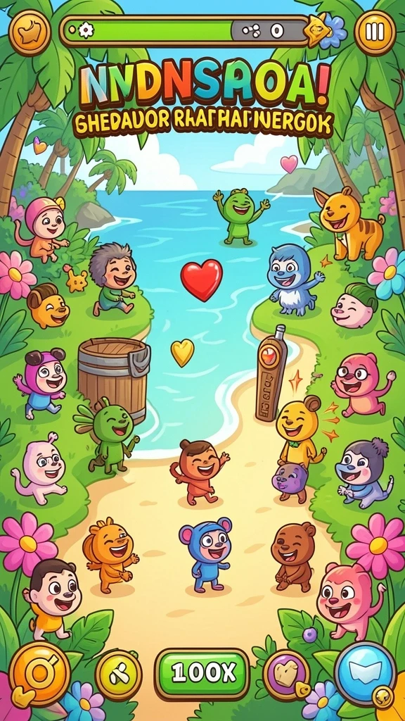 Gambar karakter yang dapat dikustomisasi sesuai pilihan Anda.