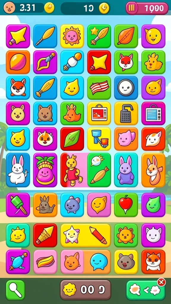 Tampilan permainan slot yang menarik dan penuh warna.