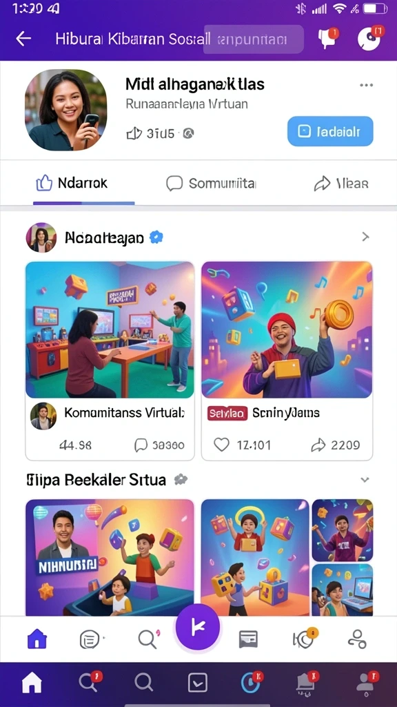 Tangkapan layar karakter utama dalam aksi.