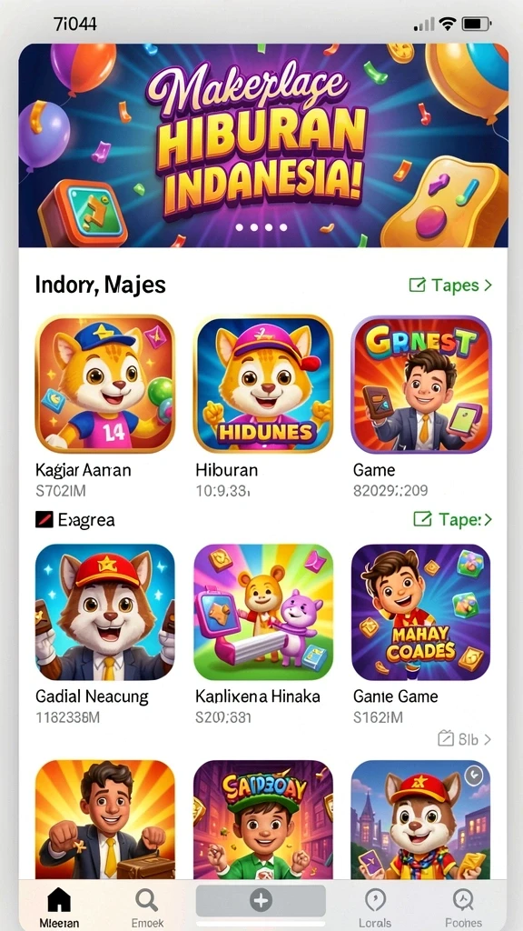 Gambaran karakter utama yang menarik.