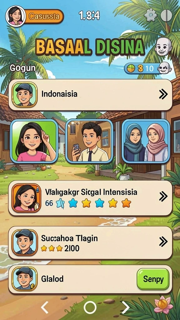 Tangkapan layar fitur multiplayer yang menarik.