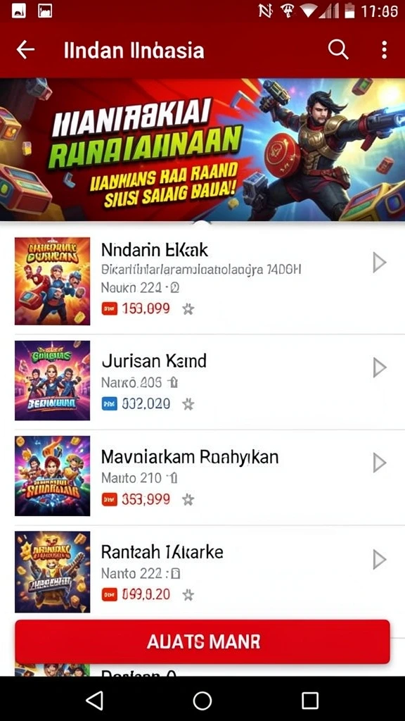 Karakter unik yang bisa kamu pilih untuk dimainkan.