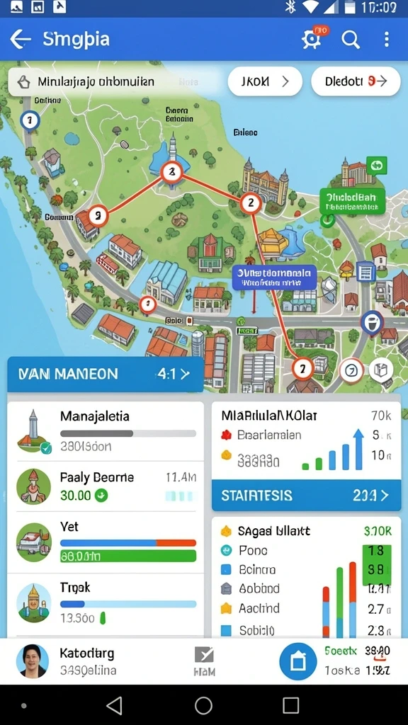 Tampilan antarmuka yang modern dan intuitif.