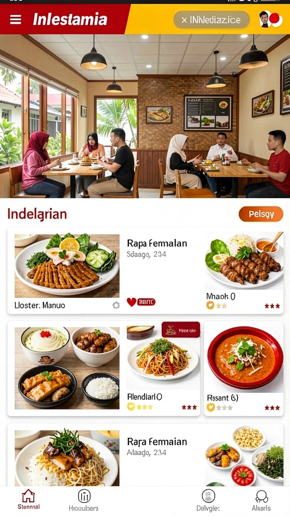 Tampilan antarmuka yang menarik dan mudah dipahami.