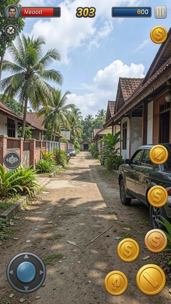Tampak fitur mode permainan yang beragam.