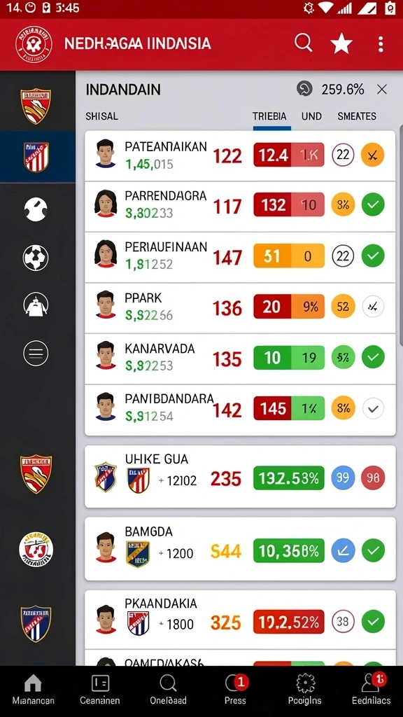 Tampilan antarmuka yang intuitif dan mudah digunakan.