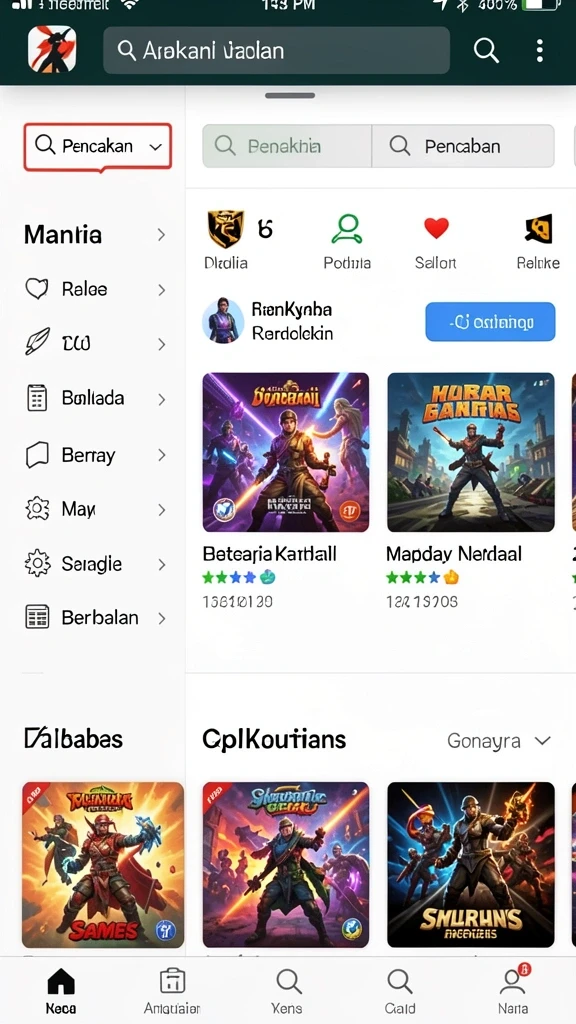Gambaran grafik yang memukau dan detail.