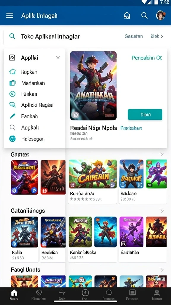 Screenshot dari fitur bonus pendaftaran yang menggoda.