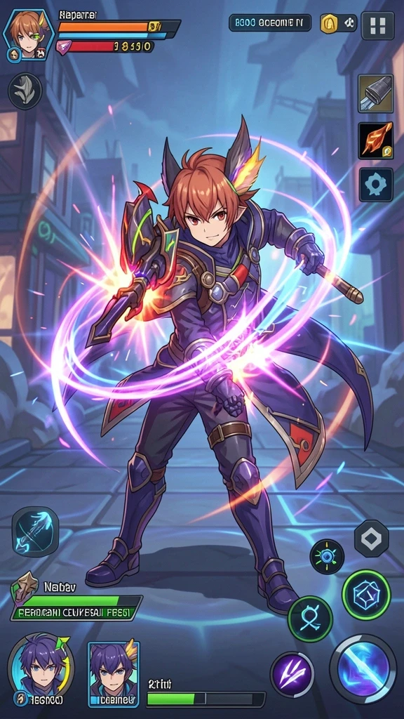 Screenshot menampilkan momen seru saat bermain dengan teman.