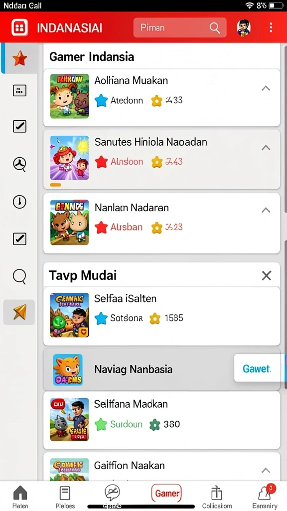 Mode permainan multiplayer yang seru dan interaktif.
