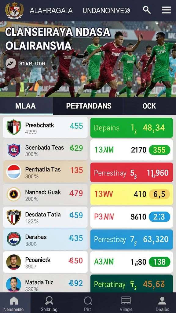 Menampilkan momen seru dalam pertandingan multiplayer.