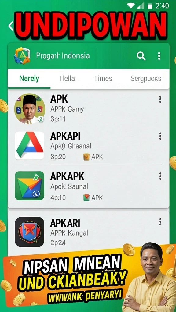 Tampilan antarmuka yang intuitif dan menarik.