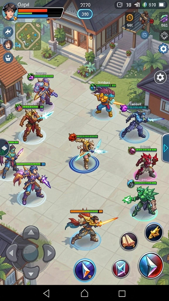 Grafis yang memukau di dalam gameplay OKJKT.