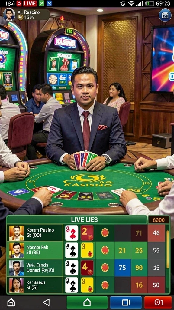 Tampilan awal aplikasi ORA78 yang menarik.