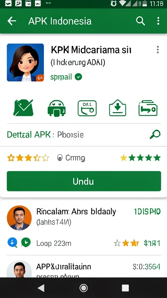 Tampilan antarmuka yang intuitif dan user-friendly.