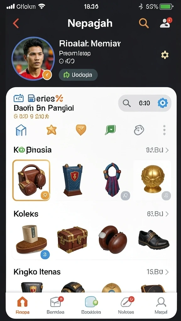 Beragam pilihan permainan yang menantang setiap hari.