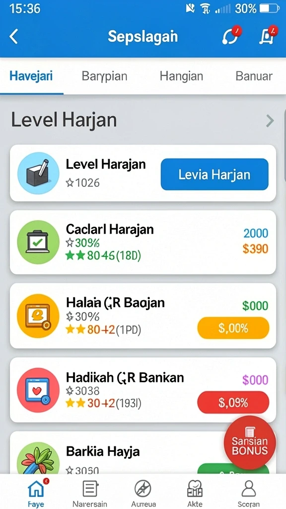Tampilan antarmuka yang ramah pengguna.