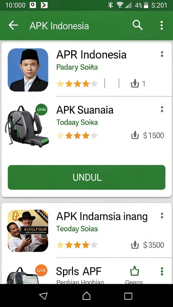 Tampilan antarmuka yang menarik dan intuitif.