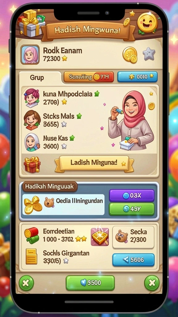 Karakter pahlawan dalam aksi mendebarkan.