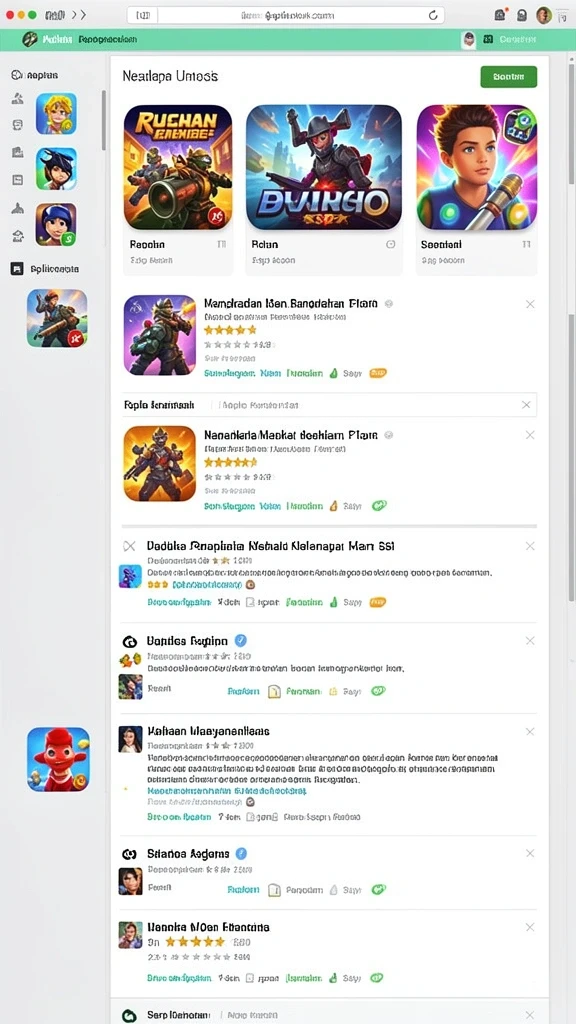 Mode multiplayer yang seru dan kompetitif.