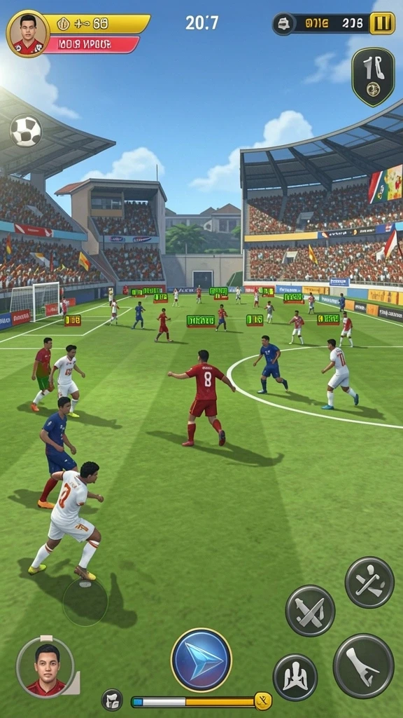 Mode multiplayer yang seru untuk dimainkan bersama teman.
