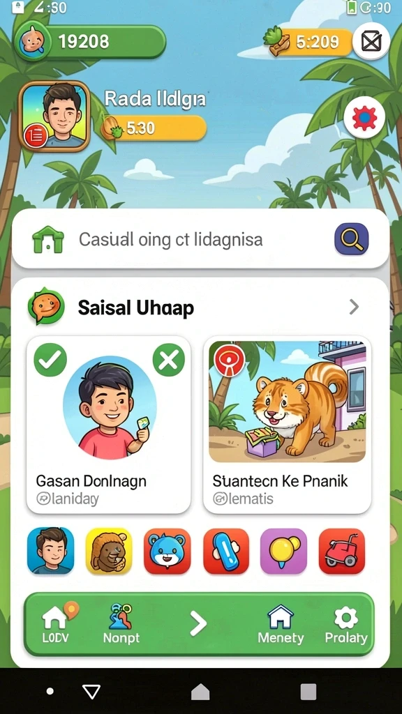 Ini adalah tampilan salah satu tema slot di SPIN101.