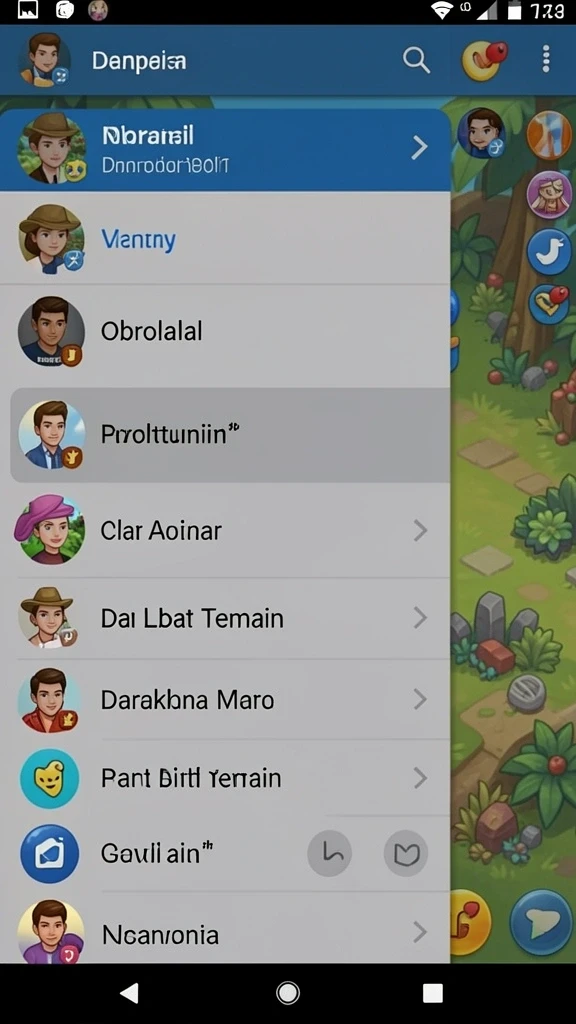 Tampilan antarmuka yang user-friendly.