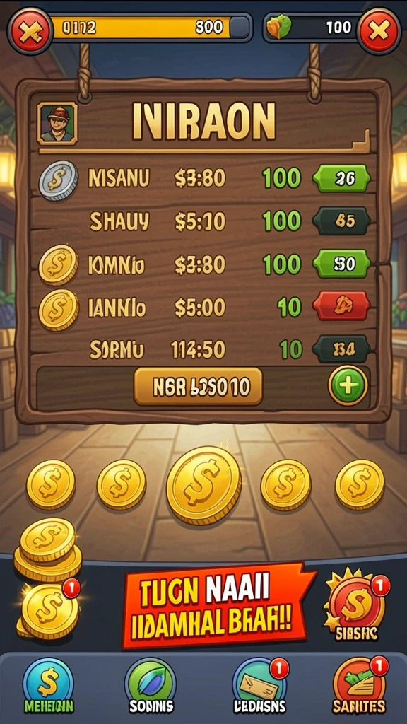 Fitur bonus menarik yang tersedia untuk semua pengguna.