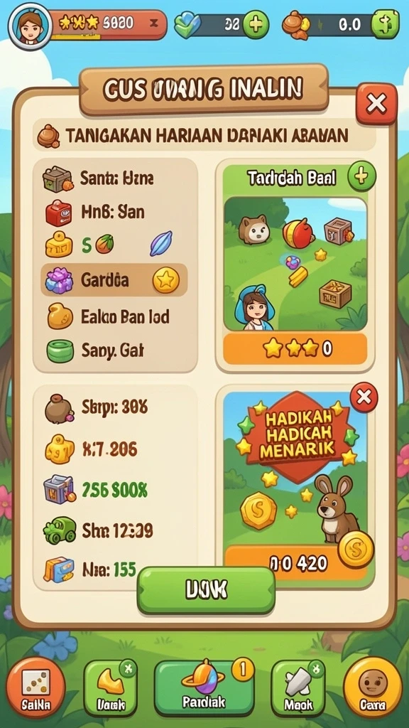 Karakter baru dengan desain yang memukau dan fitur unik.