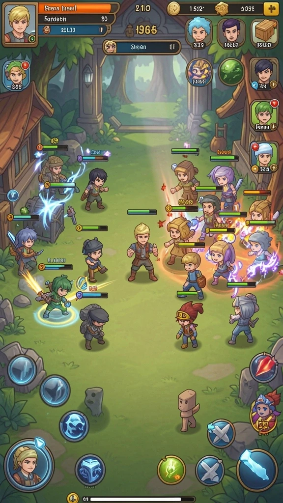 Mode multiplayer yang memungkinkan bermain dengan teman.