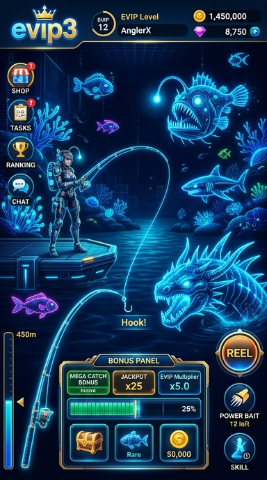 evip3 — layar beranda