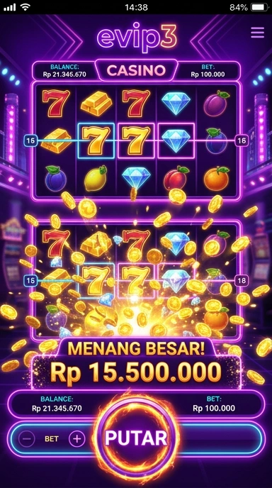 evip3 — menu pengaturan